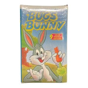 Bugs Bunny VHS 1994 9 Color Cartoons Clamshell Sealed